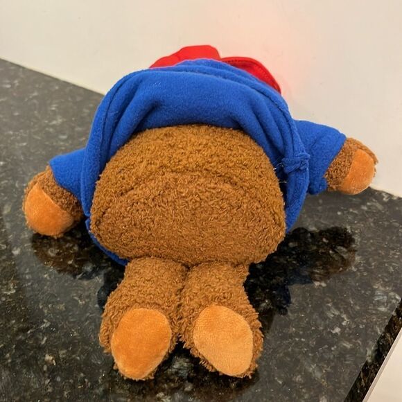 Paddington Bear 🐻 10” Plush Red Hat Blue Coat - Picture 6 of 7
